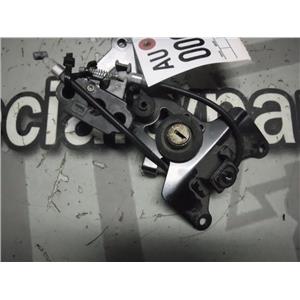 2011 KAWASAKI NINJA 250 EX OEM REAR PASSENGER FOOT PES WITH MOUNTING BRACKETS
