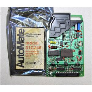 RELIANCE AUTOMATE 31C346 AUTOMATE 35 ANALOG INPUT CARD PLC