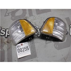 1998 - 2002 DODGE RAM 2500 3500 SIDE MARKER LIGHTS SIGNAL LENS (PAIR) GOOD COND