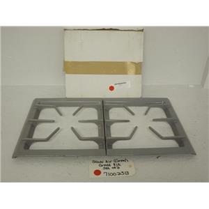 JENN AIR  Stove  GRATE Kit  set of 2, 71002313, 12001428,  GRAY COATED