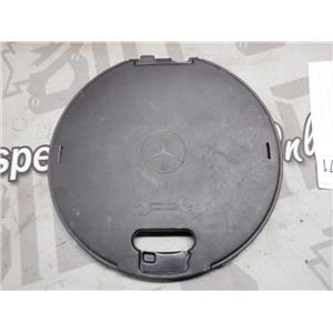 1992 - 1995 MERCEDES S600 V12 OEM SPARE TIRE COVER TOOL BOX TRIM BLACK