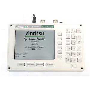 Anritsu MS2711D Color Portable RF Spectrum Analyzer 100kHz to 3GHz