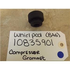 WHIRLPOOL REFRIGERATOR 10835901 COMPRESSOR GROMMET (NEW)