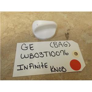 GE STOVE WB03T10076 INFINITE KNOB (NEW)