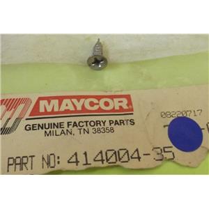 MAYTAG REFRIGERATOR 414004-35 SCREW (NEW)