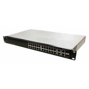 Cisco Small Business SF300-24 SRW224G4-K9 24-Port 10/100 4 Gigabit Uplink Switch