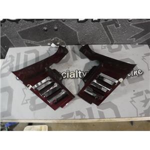 1984 HONDA GOLDWING 1200 GL1200 INTERSTATE OEM LEFT RIGHT ENGINE COVERS (WINE)