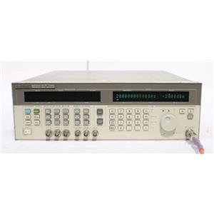 HP 83731A 8GHz-20GHz Synthesized Signal Generator Options 1E1 1E2 1E5 237