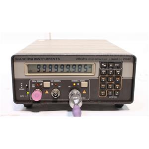 Marconi Instruments 2440 20GHz Microwave Counter