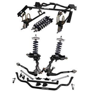 RideTech CoilOver System for 1964-1966 Mustang TQ Triple Adjustable 12090301
