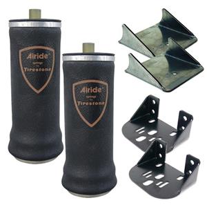 RideTech AIRoverLeaf 2000lb sideframe weld-on kit 19002003