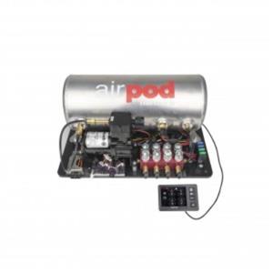RideTech 3Gallon Single Compressor AirPod Air Suspension Control System 30414000