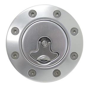 RideTech 1962-1967 Chevy II Nova Gas Cap (Clear Anodized) 81000039