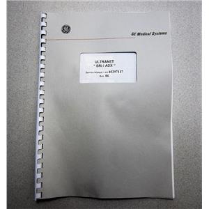 GE Medical 45297117 Rev. 6 Ultranet SRI/ADX Service Manual