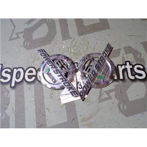 2013 -2015 FORD F450 F350 F250 PLATINUM 6.7 DIESEL B20 FENDER EMBLEMS CHROME OEM
