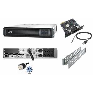 APC SMT3000RM2UNC Smart-UPS 3000VA 2700W 120V 2U Power Backup AP9631 SMT3000RM2U