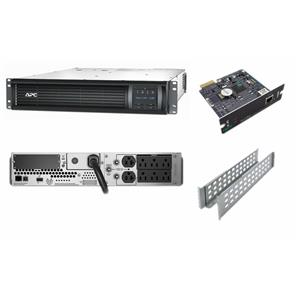 APC SMT2200R2X180 Smart-UPS 2200VA 1980W 120V 2U Power Backup AP9630 SMT2200RM2U