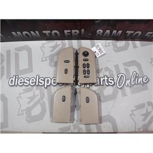 2004 - 2008 FORD F150 KING RANCH OEM WINDOW LOCK SWITCHES CREW CAB (TAN) 4