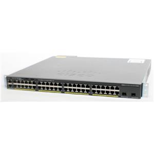 Cisco WS-C2960XR-48FPD-I Catalyst 2960XR 48 10/100/1000 PoE+ 2 10G SFP+ Switch