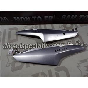 2005 SUZUKI V-STROM VSTROM DL650 OEM (SILVER) SIDE COVERS ENGINE (PAIR)