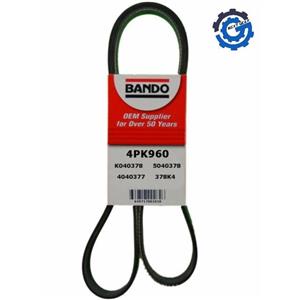 4PK960 New Bando Serpentine Belt for 1999-2008 Express Savana Sierra Silverado