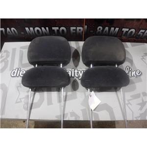 2000 - 2002 CHEVROLET SILVERADO OEM EXTENDED CAB HEAD RESTS (GREY) CLOTH SLE SLT
