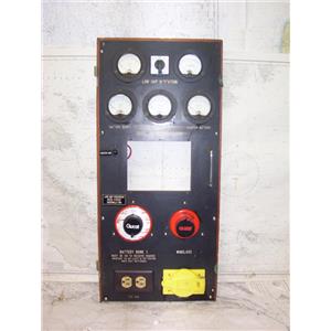 Boaters’ Resale Shop of TX 2202 0545.01 AC/DC, BATTERY & GAUGE ELECTRICAL PANEL