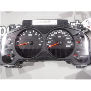 2009- 2011 GMC SIERRA 1500 SIERRA 5.3 VORTEC 4X4 AUTO GAUGE CLUSTER OEM KMH