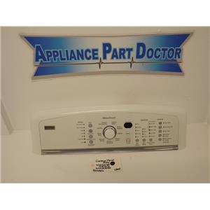 Kenmore Washer W10183139 1481613 W10189970 Control Panel Assy Used