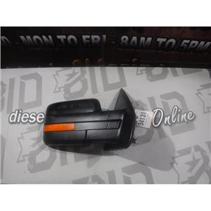 2009 2010 FORD F150 FX4 LARIAT OEM PASSENGER POWER HEATED SIGNAL MIRROR BLACK