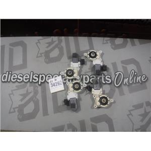 2009 - 2011 DODGE 1500 5.7 LARAMIE CREWCAB WINDOW MOTORS (4) DOORS OEM