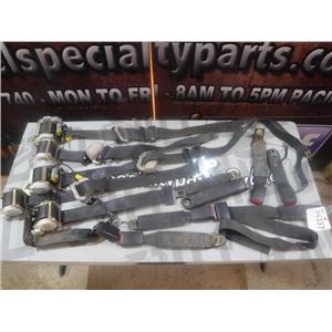 2003 2004 DODGE 1500 LARAMIE QUAD CAB OEM SEAT BELTS (SET) CHARCOAL GREY