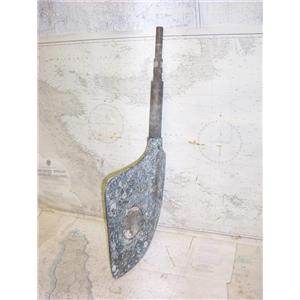 Boaters’ Resale Shop of TX 2204 0442.02 CHRIS CRAFT BRONZE RUDDER 12" x 16"