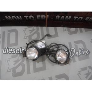 2003 2004 DODGE RAM 1500 LARAMIE SLT OEM BUMPER LIGHTS W/ WIRING HARNESS