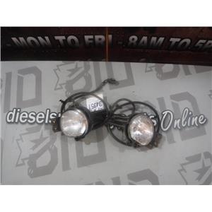 2003 2004 DODGE RAM 1500 LARAMIE SLT OEM BUMPER LIGHTS W/ WIRING HARNESS