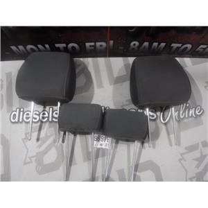 2007 2008 FORD F150 XLT CREWCAB OEM HEAD RESTS SEATS (4) DARK GREY