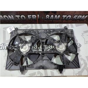 2004 2005 INFINITY FX35 3.5L ENGINE OEM COOLING FANS RADIATOR COVER SHROUD