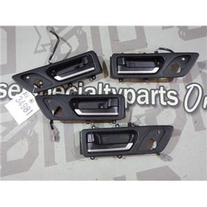 2005 - 2007 INFINITY FX35 3.5L AUTO AWD OEM INTERIOR DOOR HANDLES (4) SET