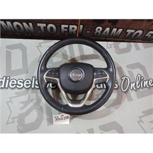 2014 - 2015 JEEP CHEROKEE SPORT 4WD 3.2L LEATHER STEER WHEEL GOOD CONDITION