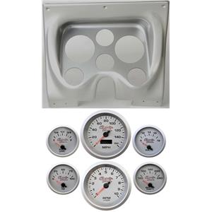 67 68 F Body Silver Dash Carrier Concourse Silver Face Gauges