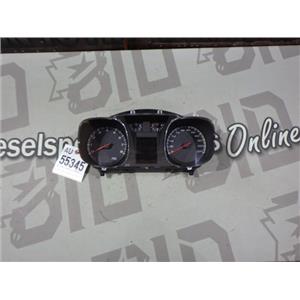 2010 - 2012 CHEVROLET EQUINOX LS 2.4L OEM GAUGE CLUSTER KMH