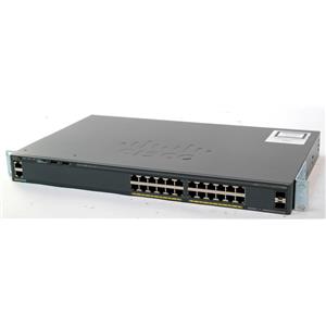 Cisco WS-C2960X-24TS-LL Catalyst 2960-X 24x 10/100/1000 2x SFP Ethernet Switch