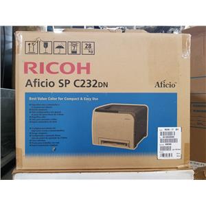 -NEW- RICOH AFICIO SP C232DN COLOR LASER PRINTER BRAND NEW IN MANUFACTURER'S BOX