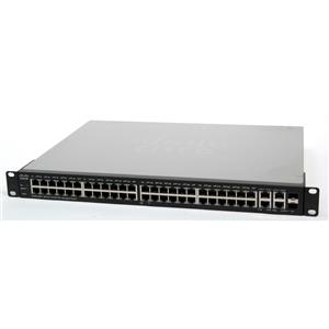 Cisco SF300-48PP-K9-NA 48x 10/100 PoE+ 2x Gig SFP Combo 2x SFP Ethernet Switch