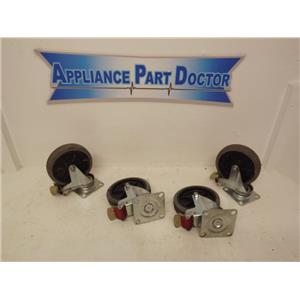 6 Inch Swivel Caster Wheels (Set of 4)