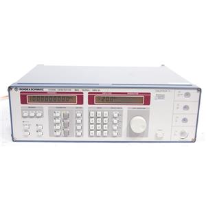 Rohde & Schwarz SMY 01 Signal Generator 9KHz - 1.040GHz 1062.5502.11