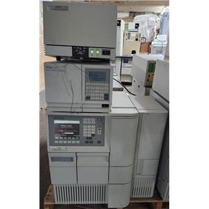WATERS 2695 HPLC MODULE WITH 2996 and 2487 DETECTORS