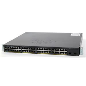Cisco WS-C2960X-48FPD-L Catalyst 2960-X 48x 10/100/1000 2x 10G SFP+ EtherSwitch