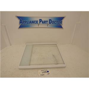 Maytag Refrigerator 61005335 61005336 Glass Shelf & Frame Used