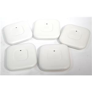 Lot of 5 Cisco AIR-CAP2702I-A-K9 Aironet 2700 Dual-band Wireless Access